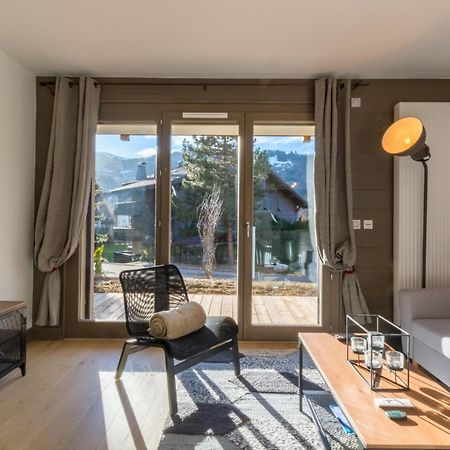 Апартаменты 2 Pieces Vue Domaine Skiable Proche Arret Navette - Chalet Perrette Сен-Жерве-Ле-Бэн Экстерьер фото
