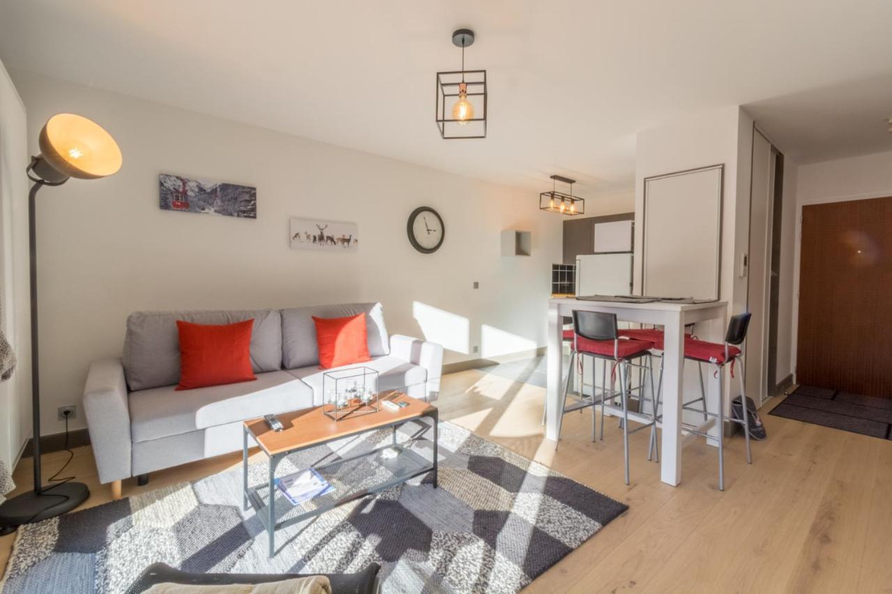 Апартаменты 2 Pieces Vue Domaine Skiable Proche Arret Navette - Chalet Perrette Сен-Жерве-Ле-Бэн Экстерьер фото