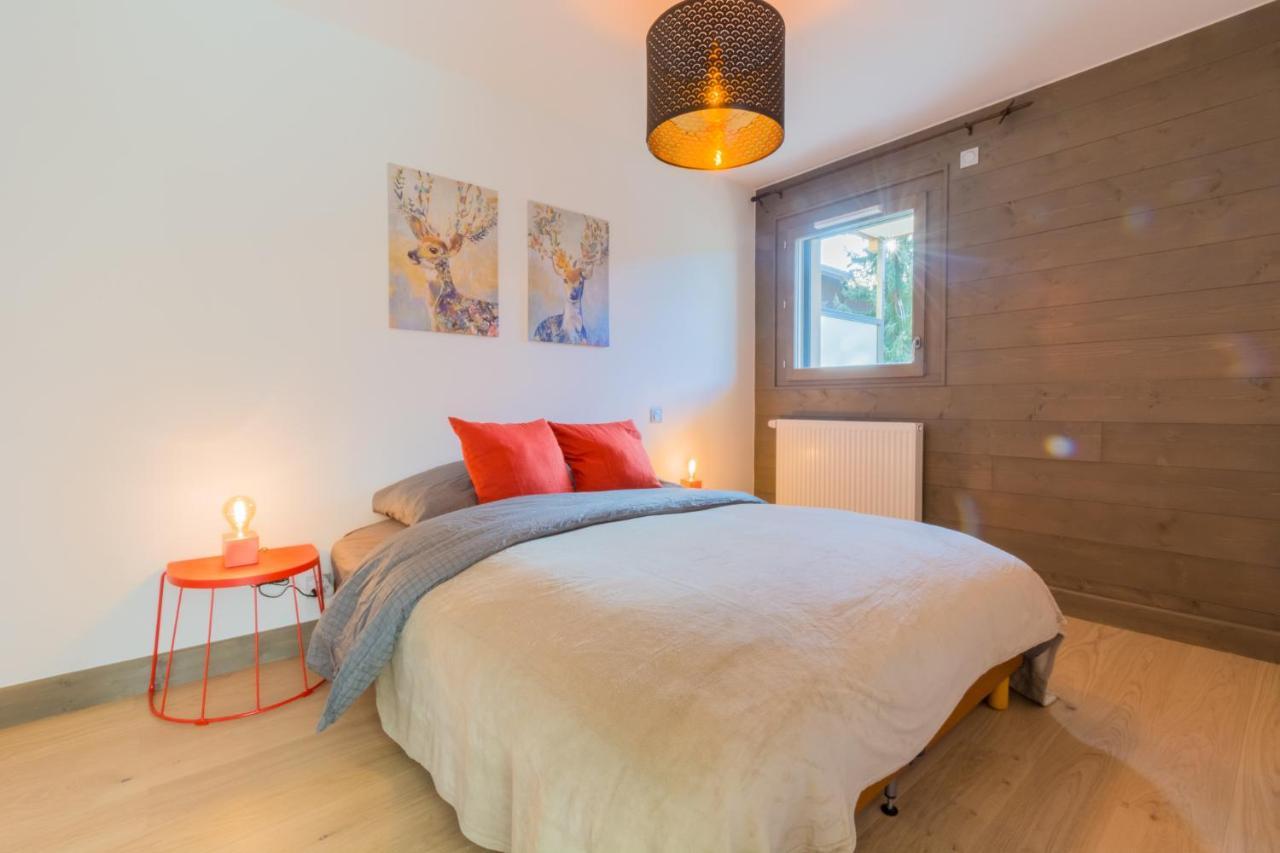 Апартаменты 2 Pieces Vue Domaine Skiable Proche Arret Navette - Chalet Perrette Сен-Жерве-Ле-Бэн Экстерьер фото