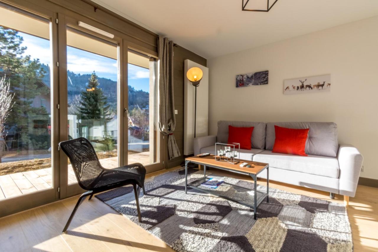 Апартаменты 2 Pieces Vue Domaine Skiable Proche Arret Navette - Chalet Perrette Сен-Жерве-Ле-Бэн Экстерьер фото